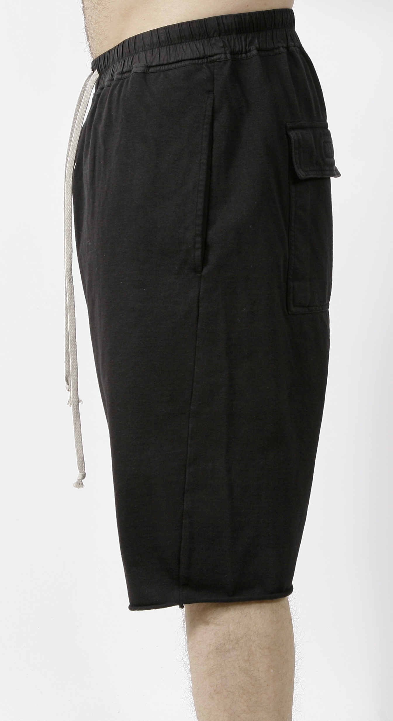 Black 'Gimp' cotton shorts Klein Rick Owens DRKSHDW - IetpShops Germany - Woven  Underbust Midi Dress