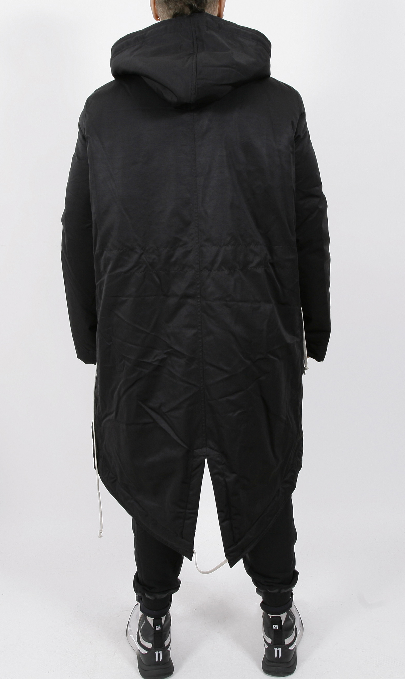 DRKSHDW by Rick Owens Padded Fishtail Coat